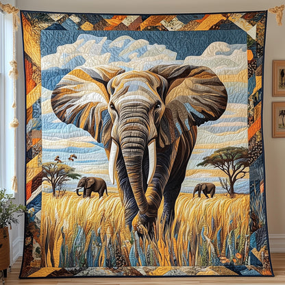 Elephant Quilted Blanket GFTOHD3106
