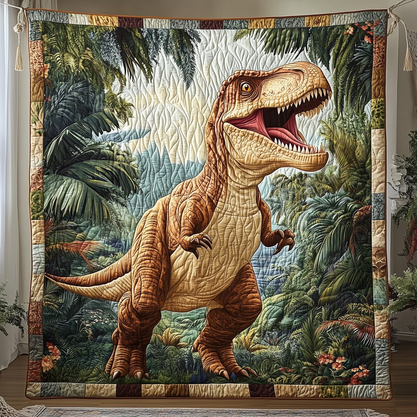 Roar of the Wild Quilted Blanket GFTOHD3274
