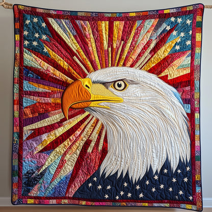 Patriotic Eagle Quilted Blanket GFTOHD2999