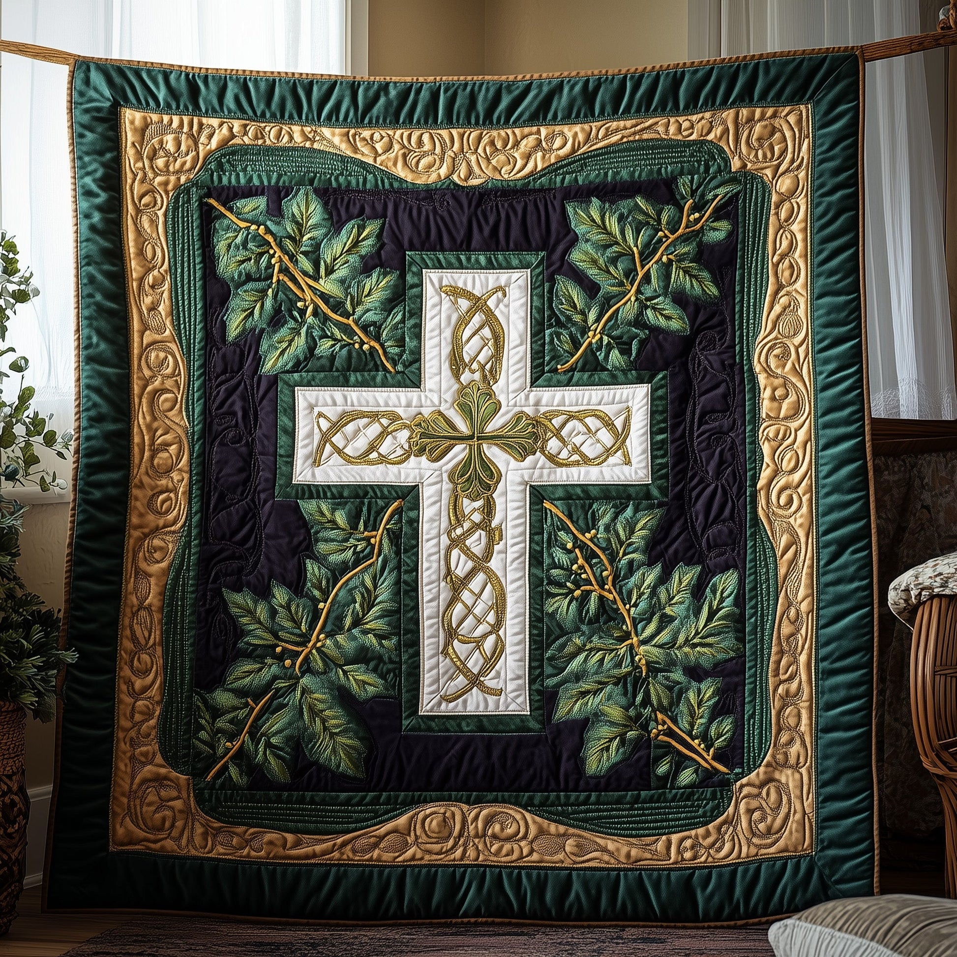 Celtic Grace Quilted Blanket GFTONL2945
