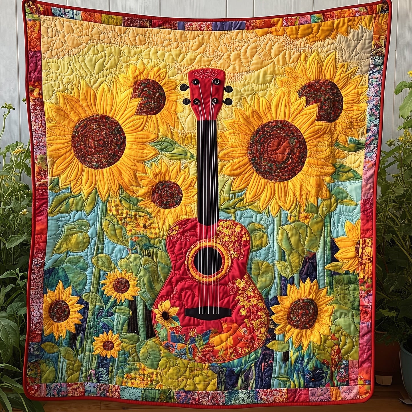Harmony in Bloom Quilted Blanket GFTOHD3145