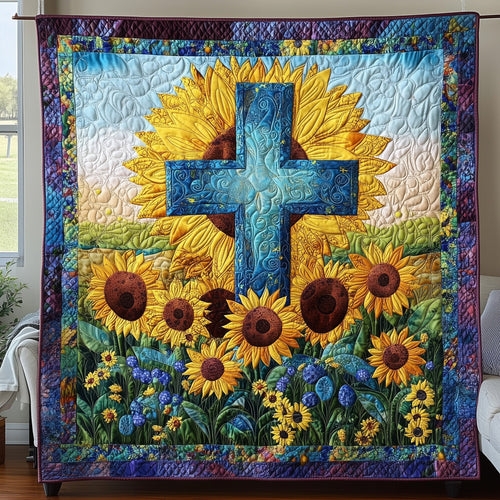 Radiant Faith Quilted Blanket GFTONL2953