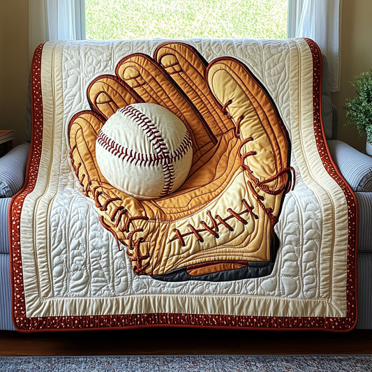 Vintage Baseball Quilted Blanket GFTOTP4073