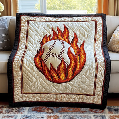 Vintage Baseball Quilted Blanket GFTOTP4070