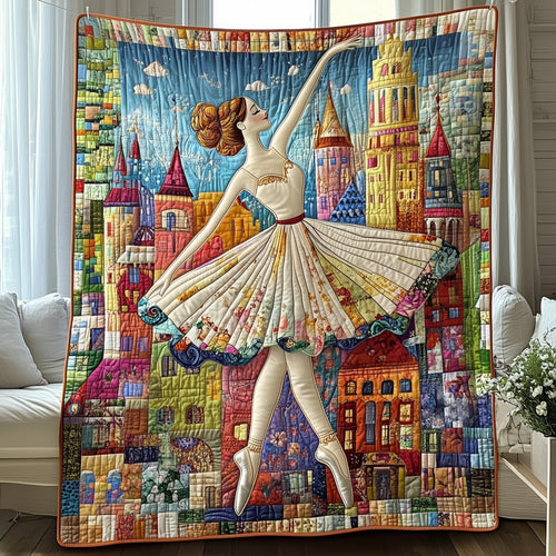 Ballerina Elegance Quilted Blanket GFTOTP4041