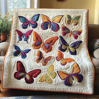 Butterfly Haven Quilted Blanket GFTOTP3863