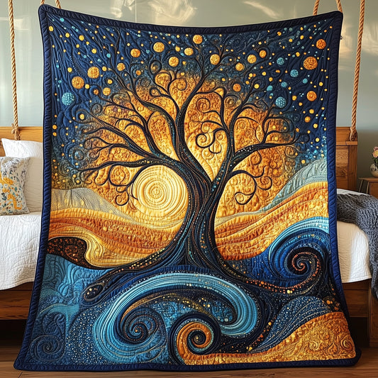 From Soil to Sky Quilted Blanket GFTOAB3273