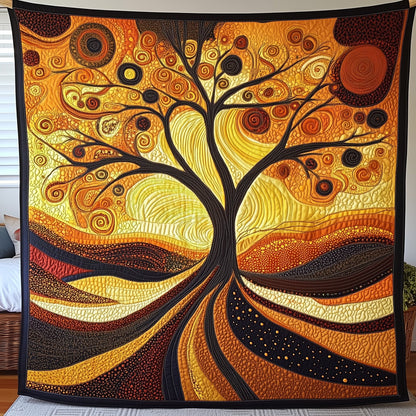Roots of Life Quilted Blanket GFTOAB3269