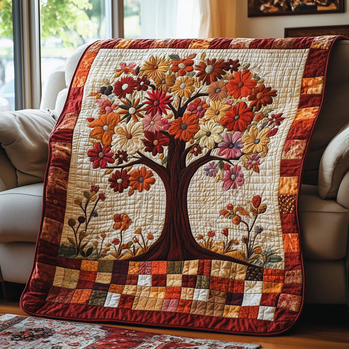 Garden Harmony Quilted Blanket GFTOTP3761