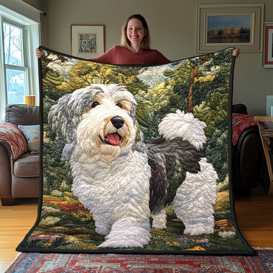 Rolling in Fluff Quilted Blanket GFTOAB3337