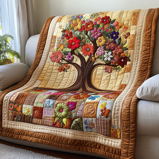 Harmony in Bloom Quilted Blanket GFTOTP3747