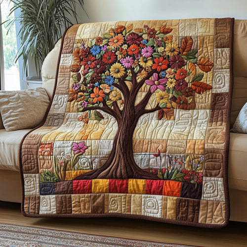 Harmony in Bloom Quilted Blanket GFTOTP3745