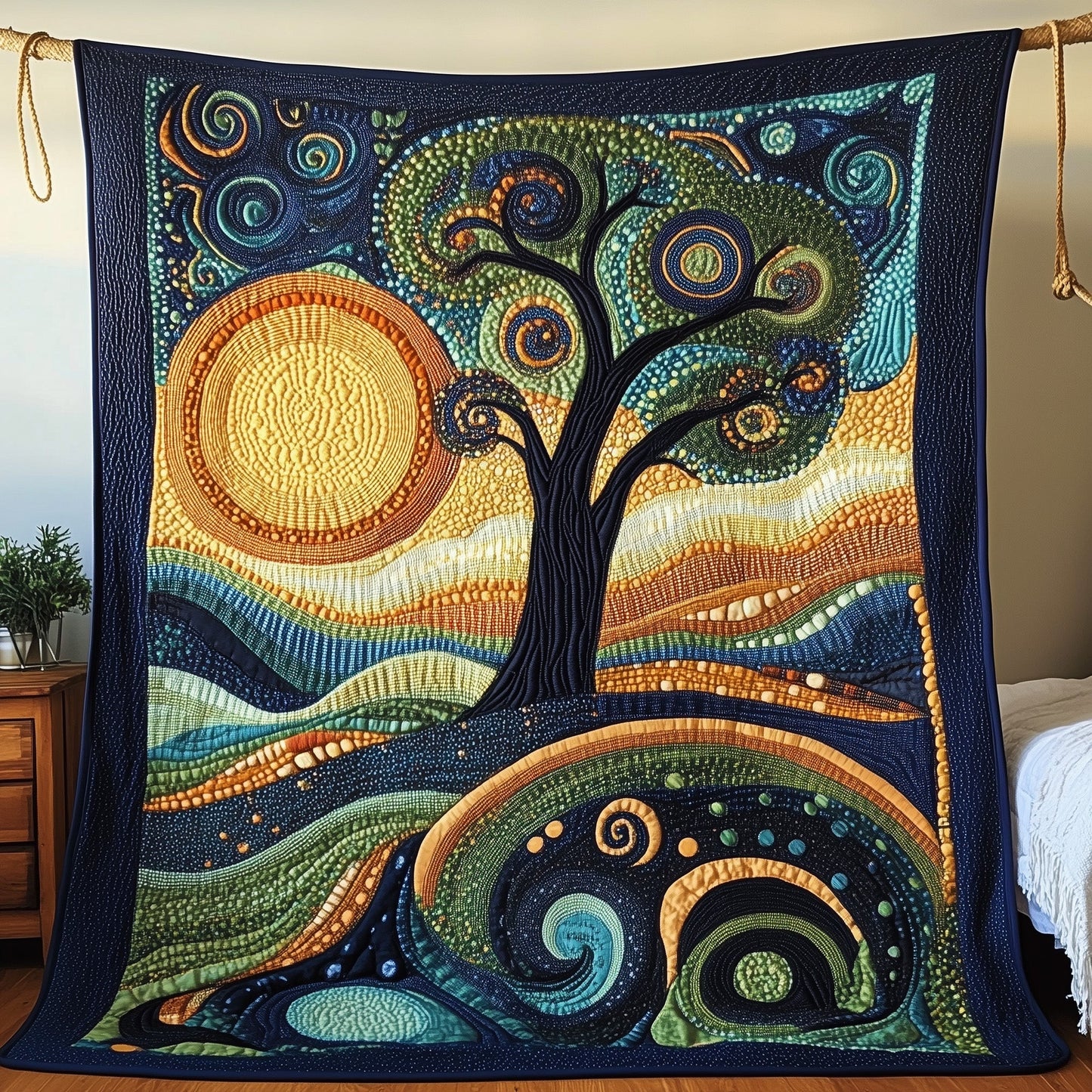 Soil Embrace Quilted Blanket GFTOAB3276