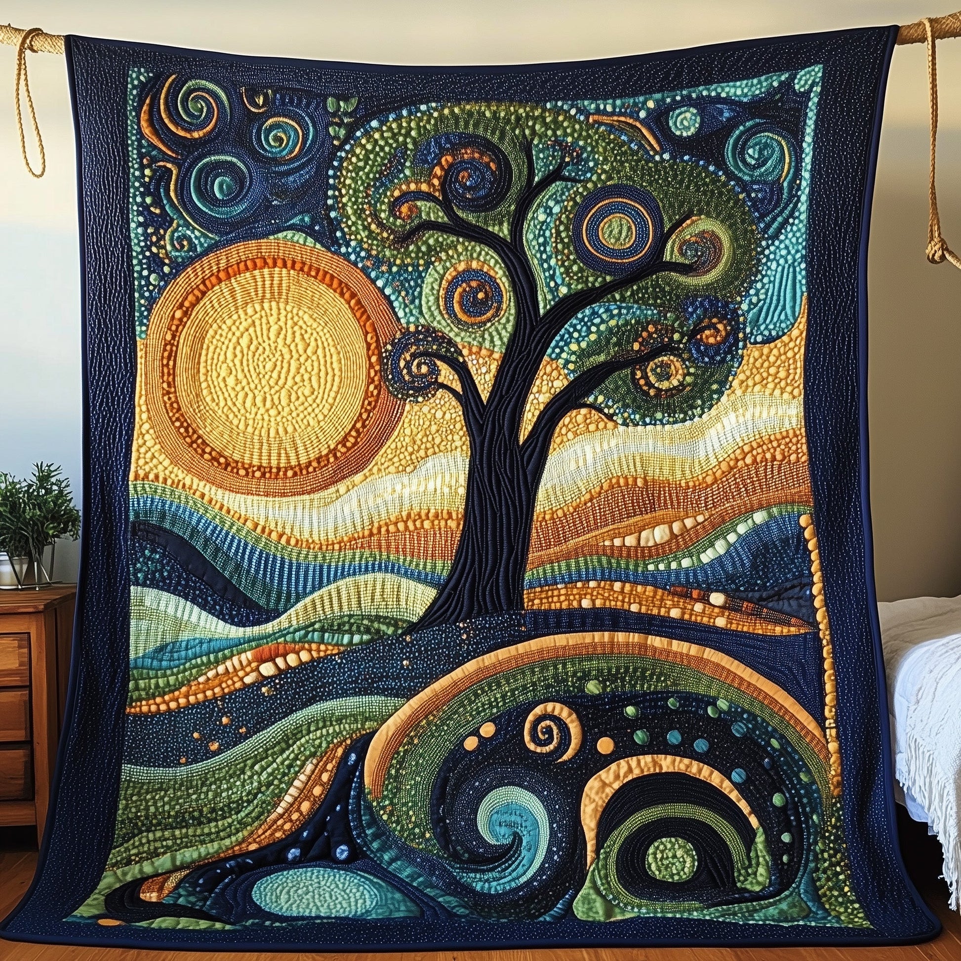 Soil Embrace Quilted Blanket GFTOAB3276