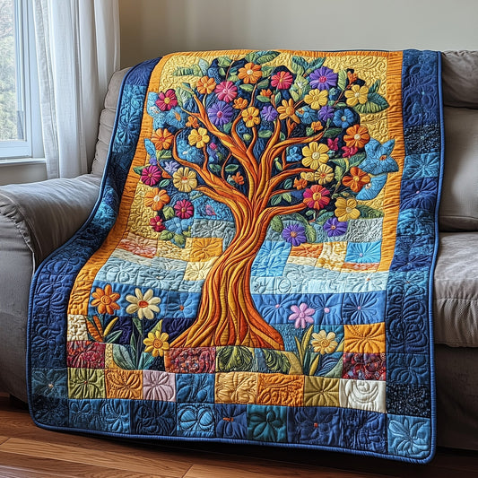 Garden Harmony Quilted Blanket GFTOTP3754
