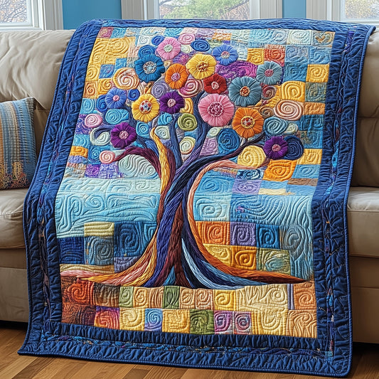 Garden Harmony Quilted Blanket GFTOTP3748