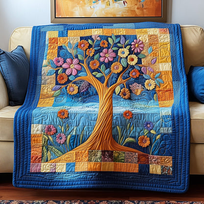 Garden Harmony Quilted Blanket GFTOTP3753