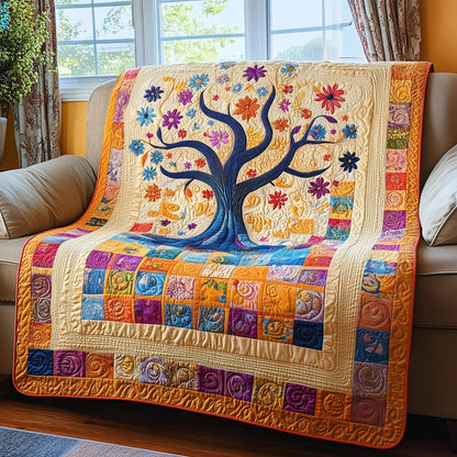 Garden Harmony Quilted Blanket GFTOTP3755