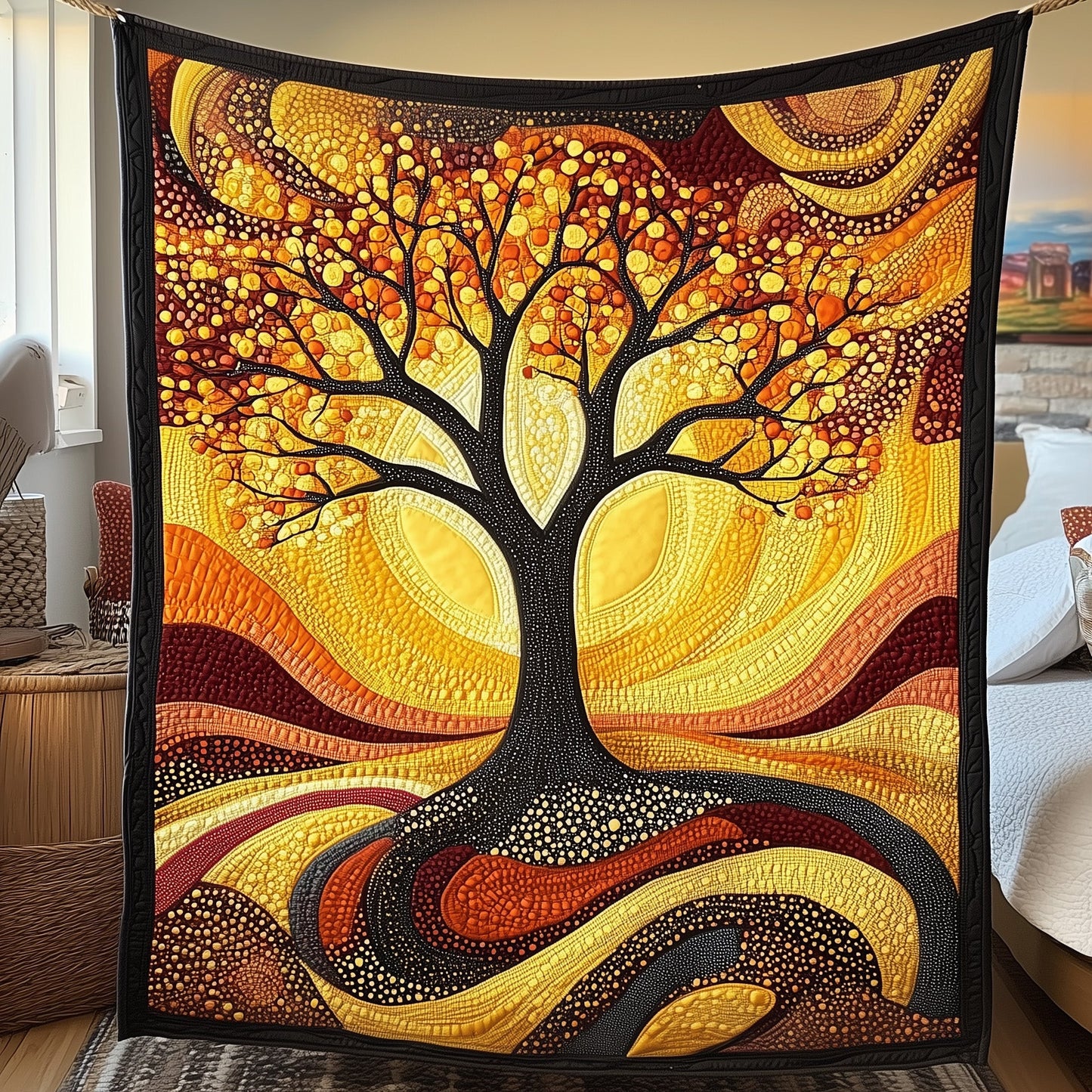 Soil Embrace Quilted Blanket GFTOAB3287