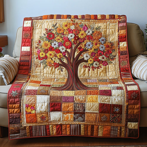 Harmony in Bloom Quilted Blanket GFTOTP3744