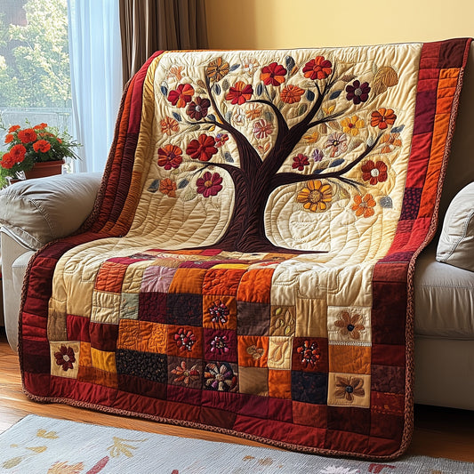 Garden Harmony Quilted Blanket GFTOTP3759