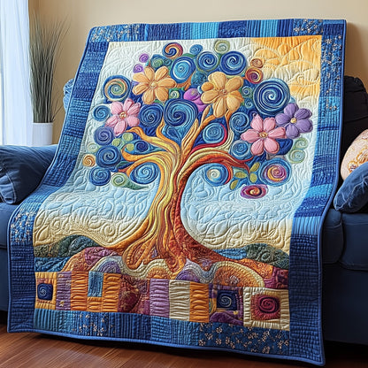Garden Harmony Quilted Blanket GFTOTP3749