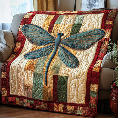 Dragonfly Radiance Quilted Blanket GFTOTP3767