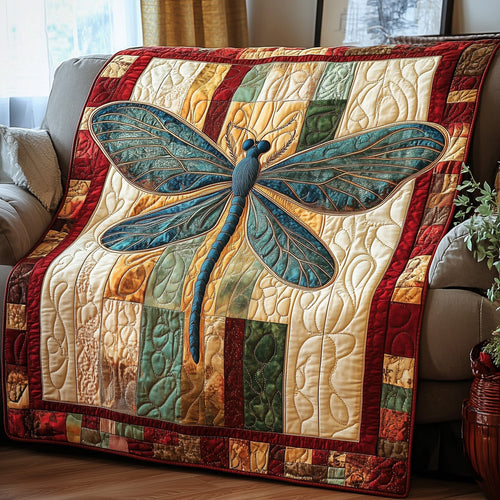 Dragonfly Radiance Quilted Blanket GFTOTP3767