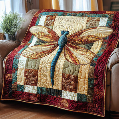 Dragonfly Radiance Quilted Blanket GFTOTP3766