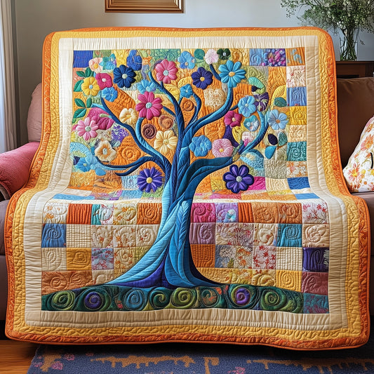 Blooming Tree Quilted Blanket GFTOTP3741