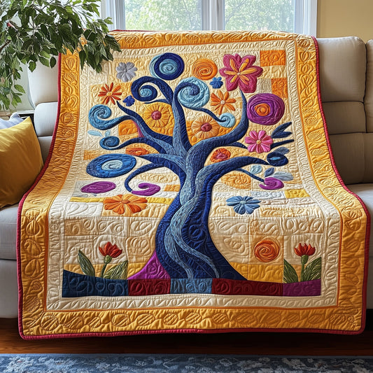Garden Harmony Quilted Blanket GFTOTP3757