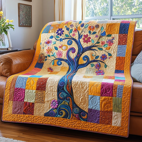 Blooming Tree Quilted Blanket GFTOTP3739