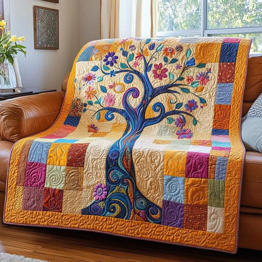 Blooming Tree Quilted Blanket GFTOTP3739