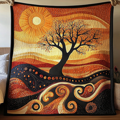 Roots of Life Quilted Blanket GFTOAB3267