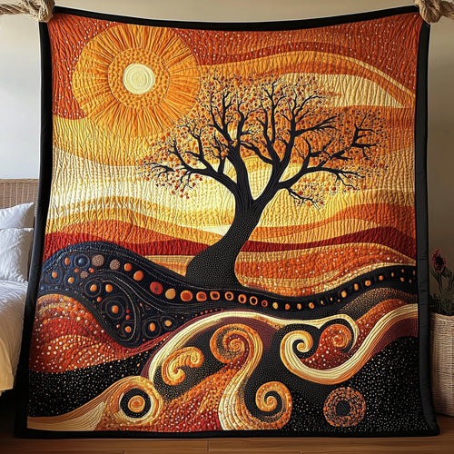 Roots of Life Quilted Blanket GFTOAB3267