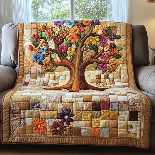 Harmony in Bloom Quilted Blanket GFTOTP3746