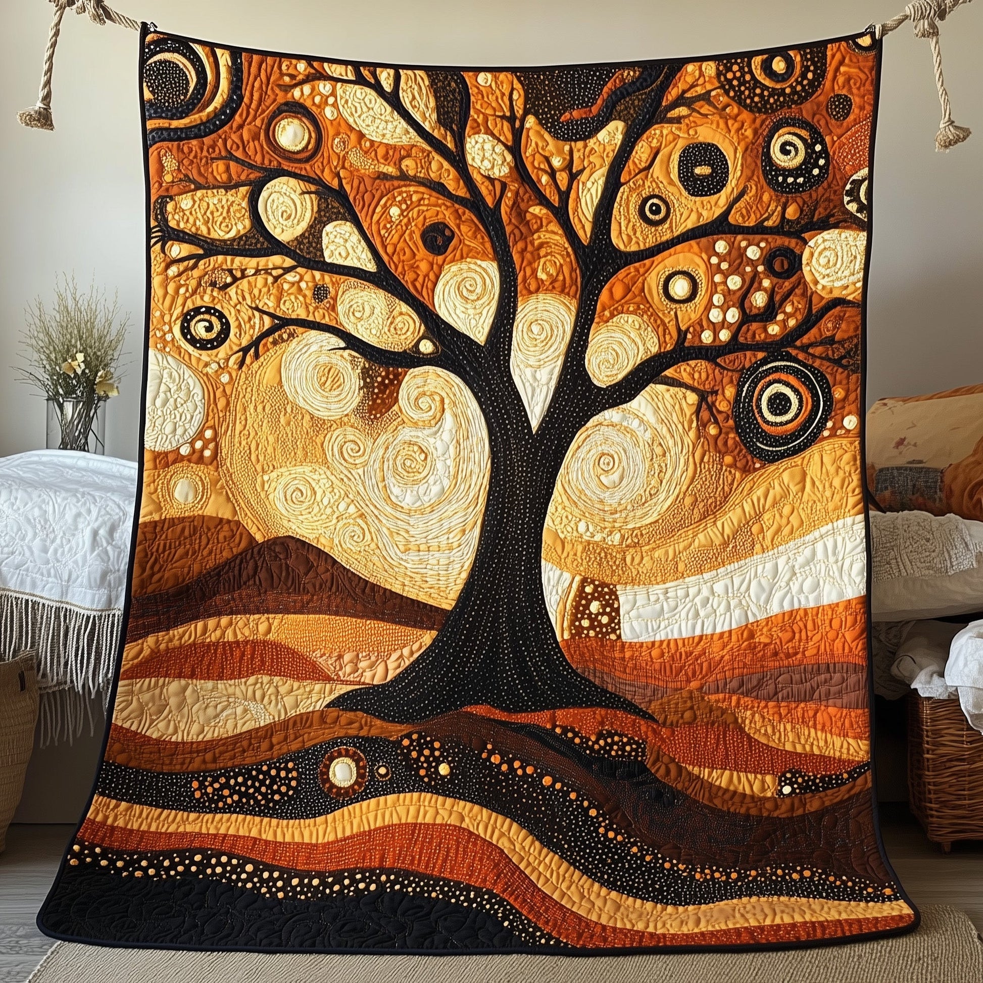 Life in the Roots Quilted Blanket GFTOAB3270