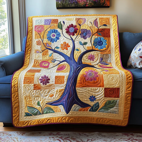 Garden Harmony Quilted Blanket GFTOTP3756