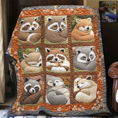 Sleeping Racoon WX1802051CL Quilt