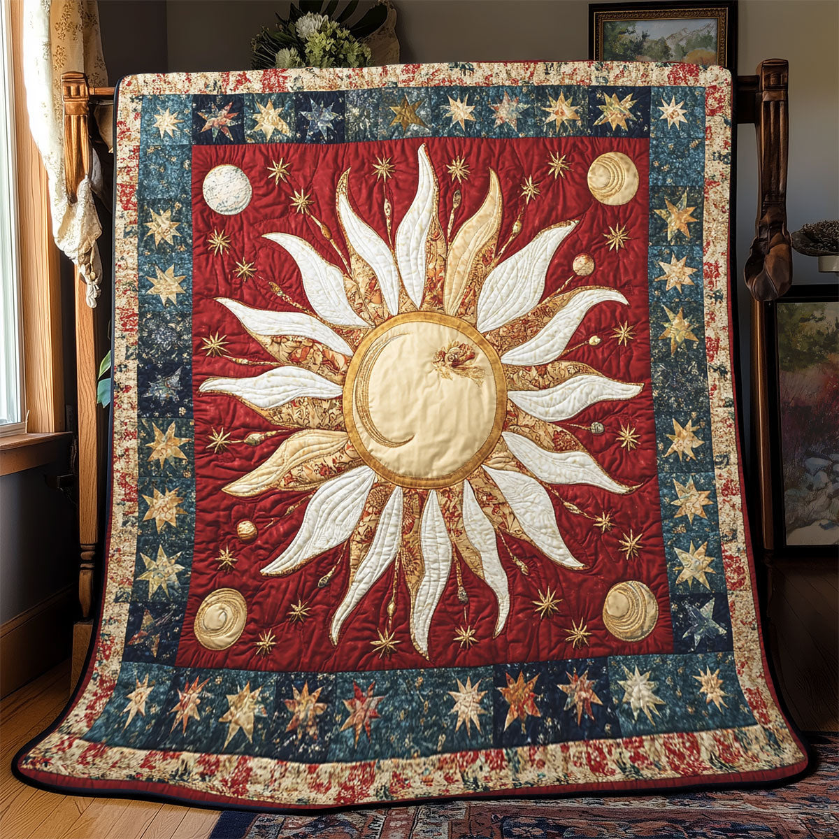 Celestial Sun WX2102010CL Quilt