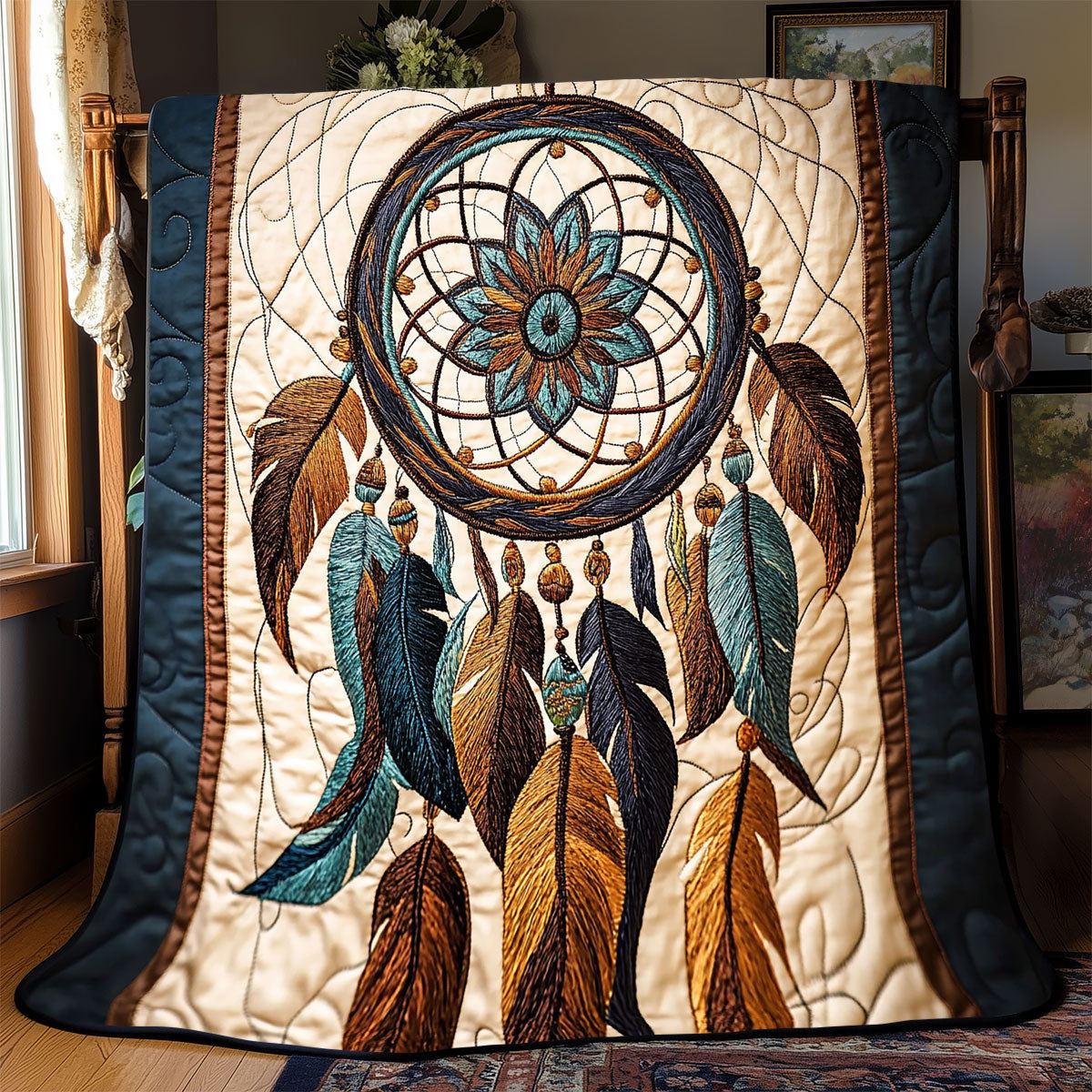 Vintage Dreamcatcher WX1802111CL Quilt
