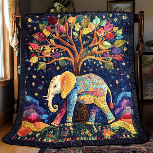 Elephant Tree Of Life WX0802027CL Quilt