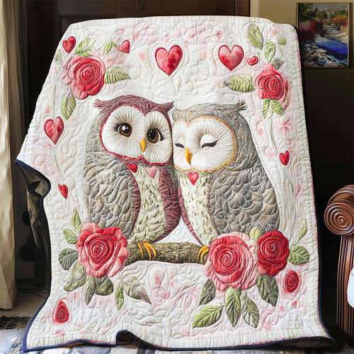 Owl Valentine WX0702064CL Quilt