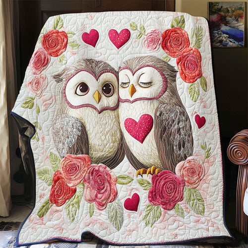 Owl Valentine WX0702069CL Quilt