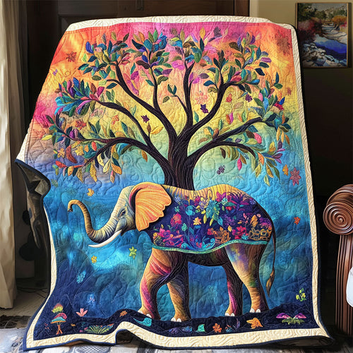 Elephant Tree Of Life WX0802025CL Quilt