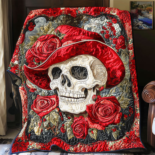 Skull Rose WX0802076CL Quilt
