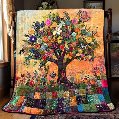 Flower Tree WX1302074CL Quilt