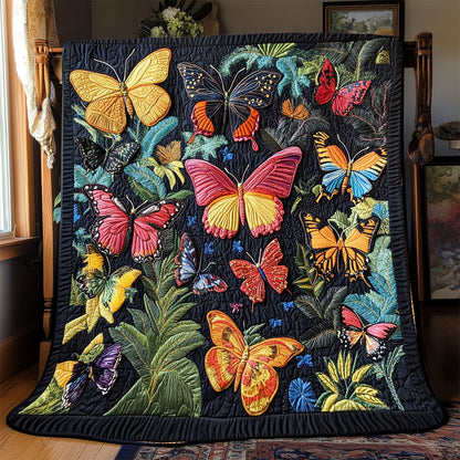 Butterfly Garden WX1302020CL Quilt