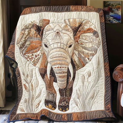Brown Elephant WX0802016CL Quilt