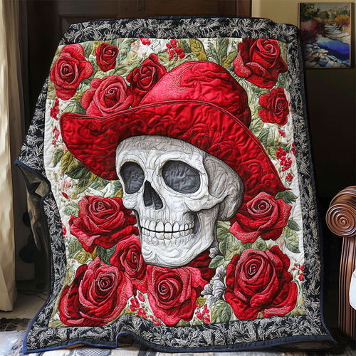 Skull Rose WX0802077CL Quilt